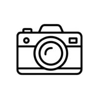Camera Capturing moments in simple illustration design element vector