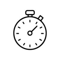 Precise timing in a modern era illustration design element vector