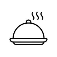Steaming dish reveals culinary delight illustration design element vector