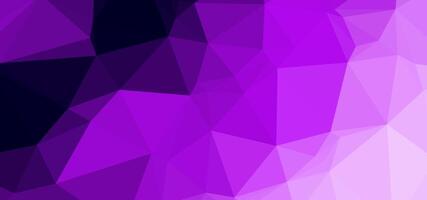 Purple abstract geometric background with triangular shapes vector