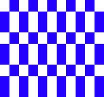 Checkerboard pattern consisting of alternating blue and white squares. vector