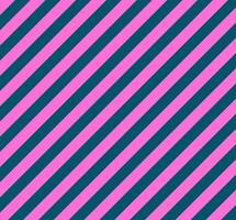 Diagonal striped pattern with alternating pink and teal lines. vector