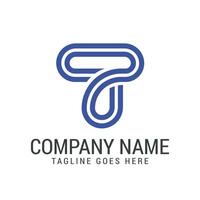 Creative Letter T Road Modern, and Elegant Logo Design Templates for Business vector