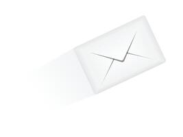 Flying envelope Mail icon. email icon . E-mail icon. Envelope illustration vector