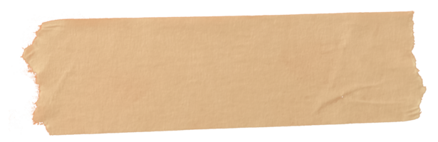 Realistic Masking Tape Strip on Transparent Background png