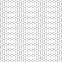 Hexagon White Background Futuristic Geometric Pattern for Tech Design vector
