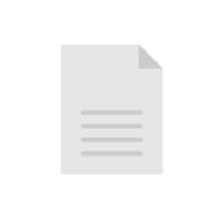 Document. Paper documents. Concept of paperwork, business documents. vector
