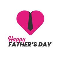 Happy Father's Day poster or banner template .Greetings for Father's Day. illustration vector