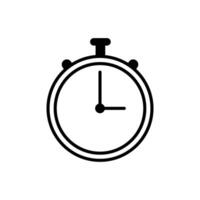 Stopwatch icon set. Clock time symbol vector