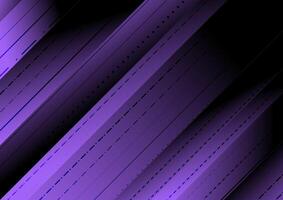 Abstract violet and black background with lines. Modern line abstract presentation background vector