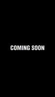 coming soon text with glitch distortion effect.vertical 4k video