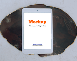 Touch UI Mockup Display psd