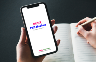 Android Mobile UI Showcase psd