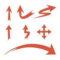various types of arrow collections vector