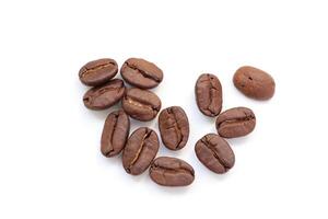 coffee beans on white background, coffee photo