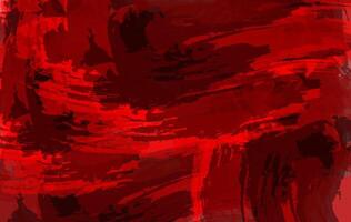Dynamic Red Brushstrokes on a Textured Surface vector