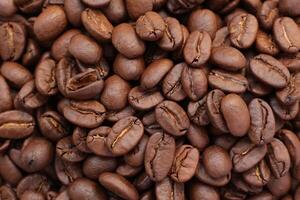 Coffee background, coffee beans photo