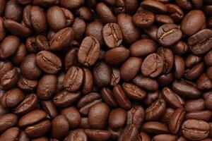 Roasted beans Background photo