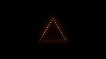 Animated Triangle Shape Transition video