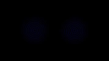 Animated Concentric Circles Background video