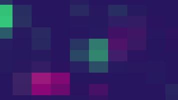 Abstract colorful squares pattern visual background for artistic digital graphics video