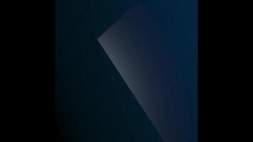 Abstract geometric shape gradient background animated loop in deep blue color tone video