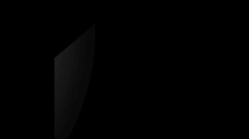 Abstract gradient graphic design element in black and gray background video