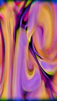 a colorful abstract background with a black frame video
