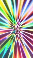 a colorful background with a circular pattern video