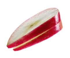 Fresh red apple slices for healthy snacking and cooking uses png