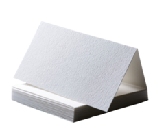 Blank business card design for professional networking and branding png