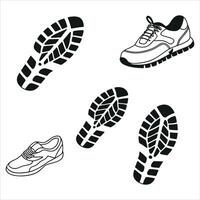 Guide to Footwear and Shoe Print Analysis vector