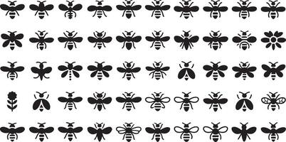 High resolution bee symbol illustration design for branding and marketing projects vector