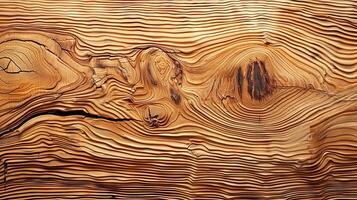 Detailed texture of carved wood, displaying natural patterns and artistic grain in an artistic view. photo