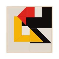 Minimal Abstract Geometric Design vector