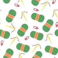 Knitting pattern. texture seamless pattern. vector
