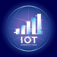 Internet-of-Things-IoT-Connectivity Tech Globe vector