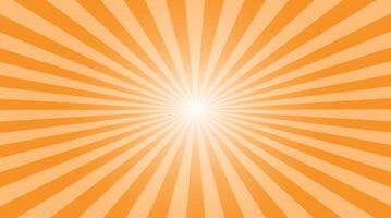 sun background with white rays vector