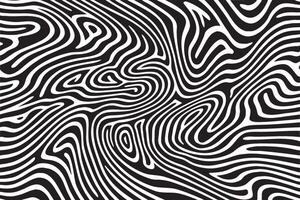 Black topographic contour lines map pattern vector