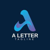 Stylish Letter A Logo Design, Innovative and Custom-Made for Multiple Business Types vector