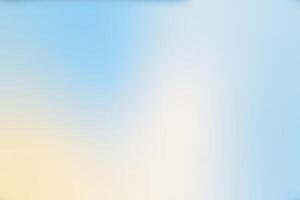gentle gradient background of yellow and blue in horizontal screen vector