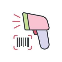 Bar code Scanner Icon vector