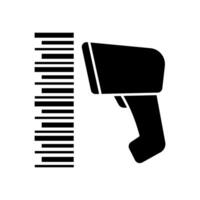 Bar code Scanner Icon illustration design templates simple and modern concept on white background vector