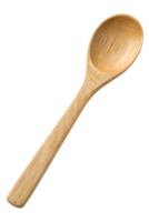 Wooden spoon culinary essential for kitchen use isolated on transparent background png