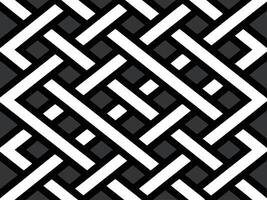 Abstract geometric pattern with white lines over a dark gray background creating an artistic design. vector