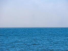 sea scene background with copy space photo