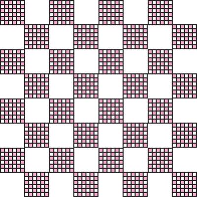 Minimalist geometric background with repeated abstract shapes, ideal for modern design themes, branding kits, and print materials.