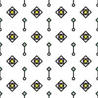 Contemporary geometric pattern created with symmetry and simplicity, designed for branding, backdrops, and creative visuals. vector