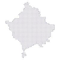 Kiribati map dotted pattern design purple circle vector