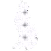 Libya map dotted pattern design purple circle vector